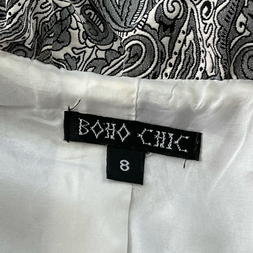 BOHO CHIC grey button DOWN COAT - Picture 11 of 16